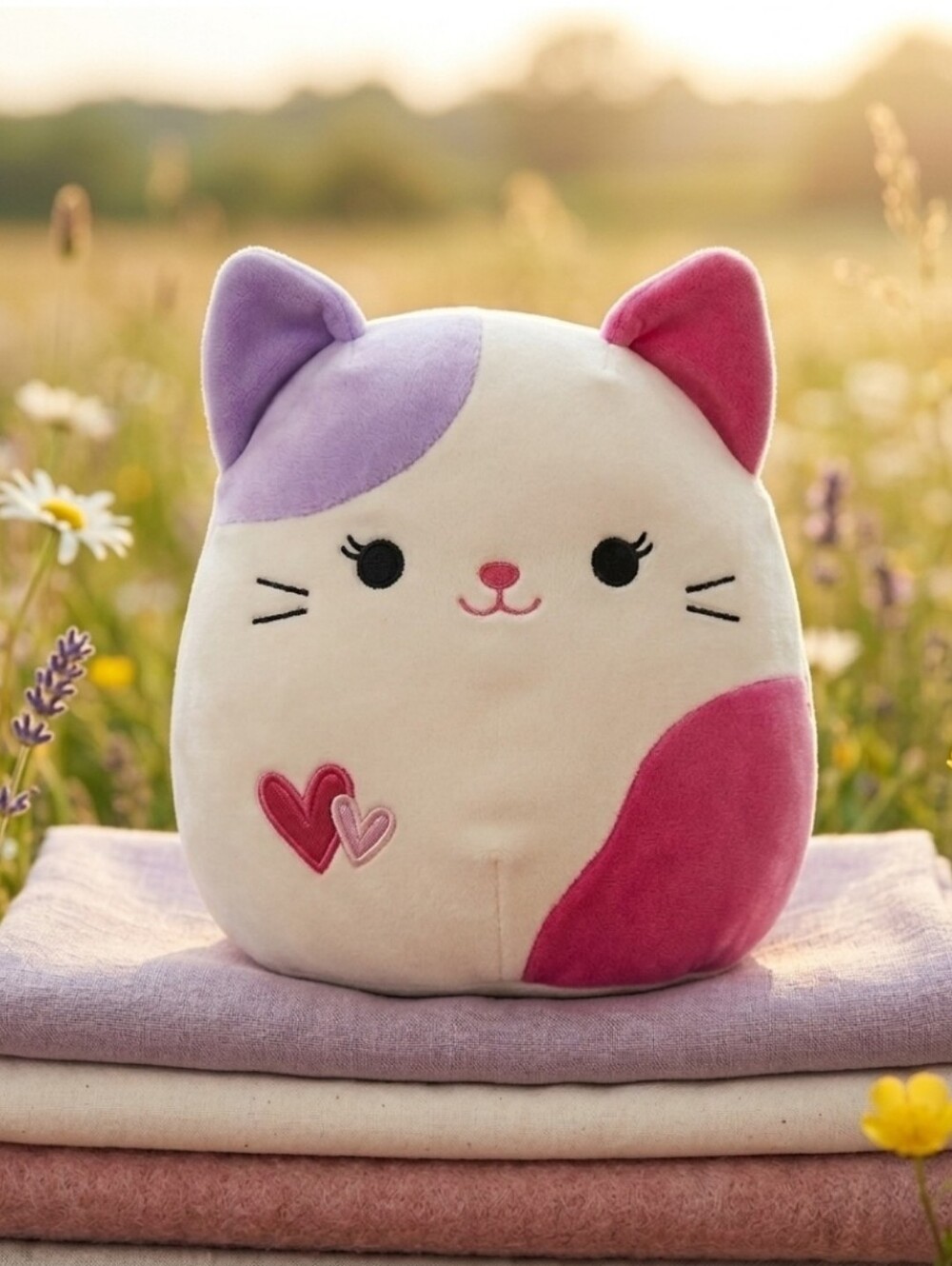 🛍Squishmallow Calico Cat Tiffany 2020 KellyToy 9" Plush P2